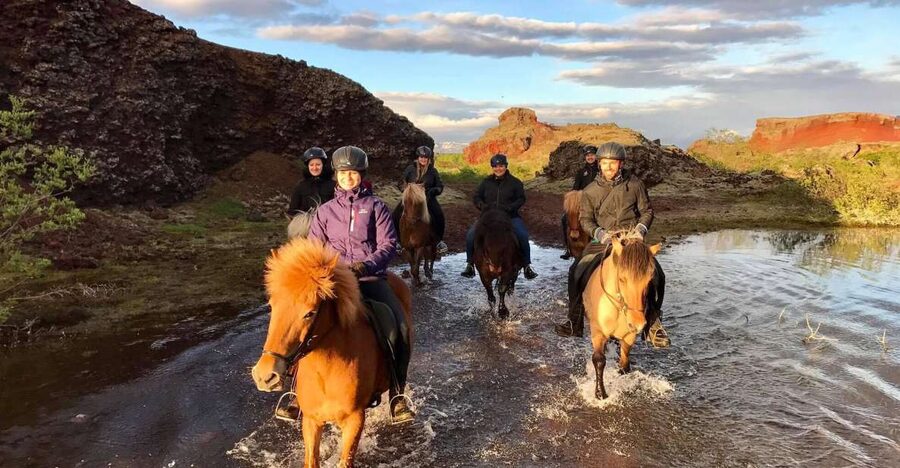 Reykjavik: Evening Sleipnir Horse Riding Tour with Pickup - Reykjavík Evening Sleipnir Ride: why this timing feels special