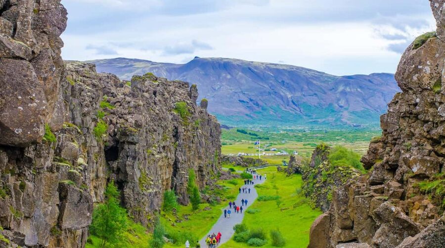 Reykjavik: Golden Circle Tour and Sky Lagoon Entry Ticket - Gullfoss Waterfall: the roar lands in your chest