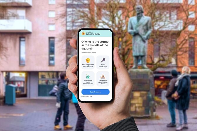Reykjavík Interactive City Tour - Key highlights you’ll feel right away