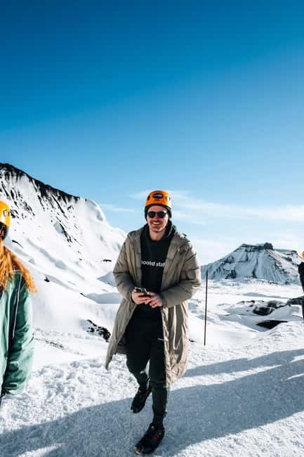 Reykjavik: Katla Ice Cave & South Coast Tour - Walking Through a Glacier: What Your Time on the Ice Typically Feels Like