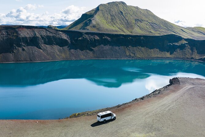 Reykjavík: Landmannalaugar & Icelandic Highlands Super Jeep Tour - Ljótipollur Crater Lake: “Ugly Puddle” With Serious Color Power