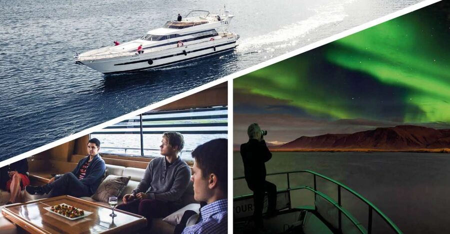 Reykjavik: Northern Lights Motor Yacht Cruise - Chasing the aurora in Faxaflói Bay: better darkness, less stress