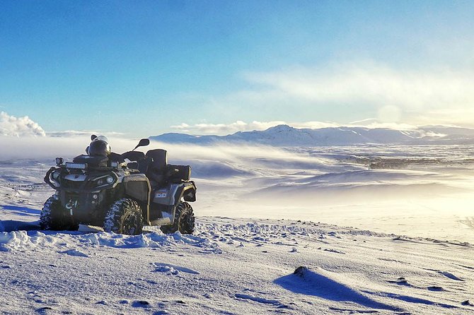 Reykjavik Peak with Safari Quads ATV - Gear up properly: what you wear matters in Iceland