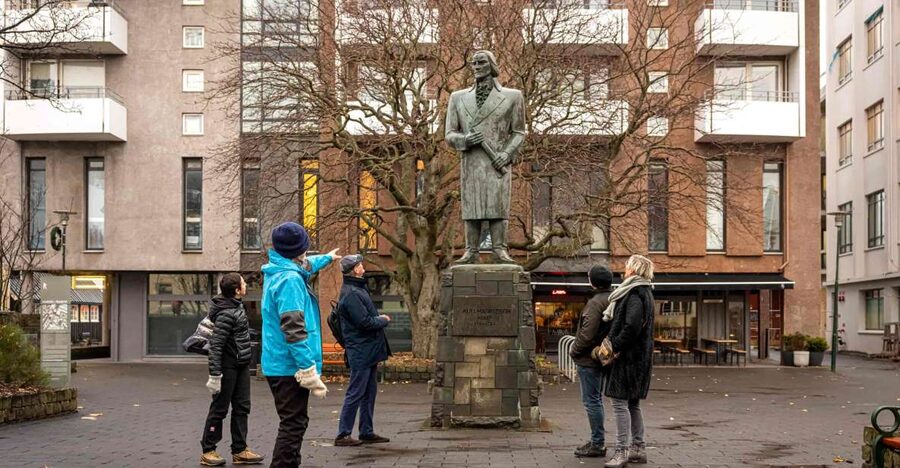 Reykjavik: Sightseeing Walking Tour with a Viking - Ingólfstorg Square and Austurvöllur: where the city’s story starts