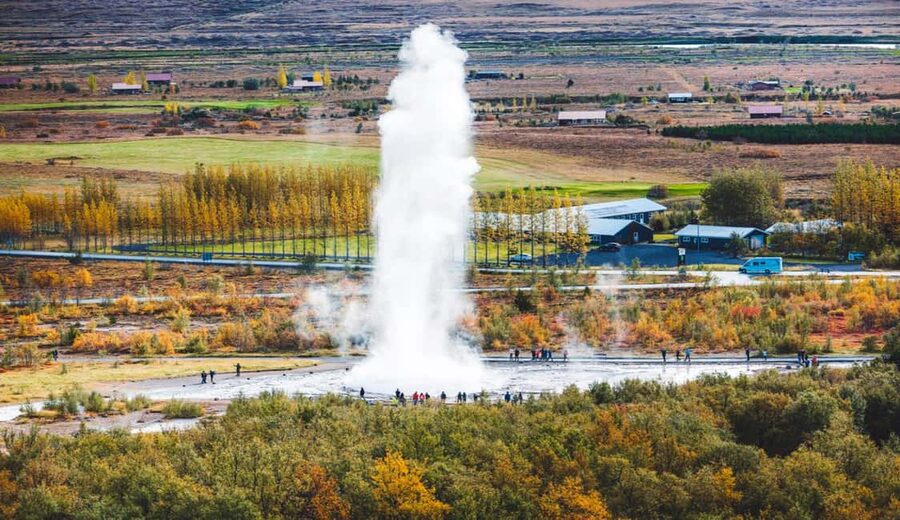 Reykjavik: Small Group Golden Circle from Cruise Terminal - Geysir Geothermal Area: Strokkur Erupts Every Few Minutes