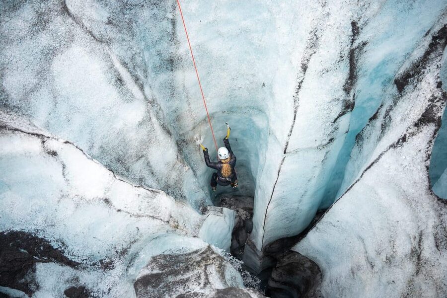 Reykjavík: Sólheimajökull Glacier Hike & Ice Climbing Intro - Ice Climbing Intro: Your First Ascent on a Natural Wall