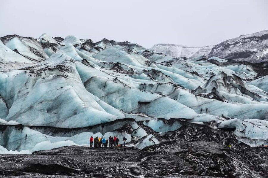 Reykjavik: South Coast, Glacier Hike & Northern Lights Combo - Seljalandsfoss behind-the-waterfall walk: what to expect