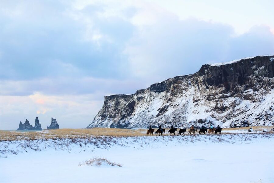 Reykjavik: South Coast Waterfalls & Glacier Small-Group Tour - Vík lunch and sightseeing: where the route slows just enough