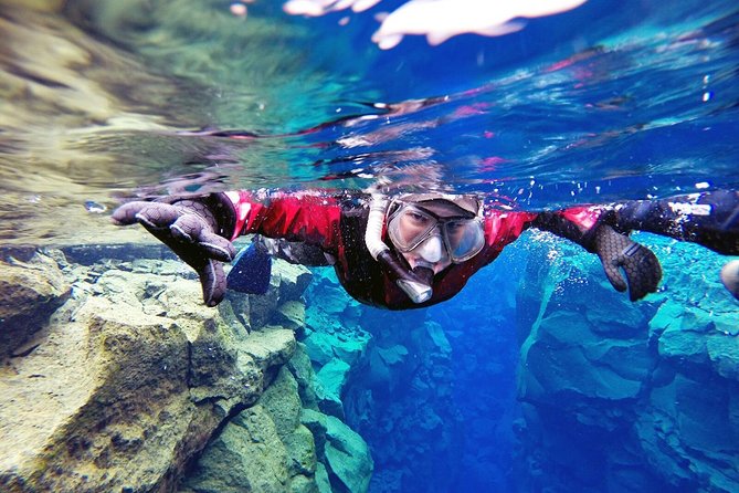 Silfra Drysuit Snorkeling Tour with Free Photos - From Reykjavik - Stop 2: The Silfra snorkel—30 to 40 minutes of perfect clarity