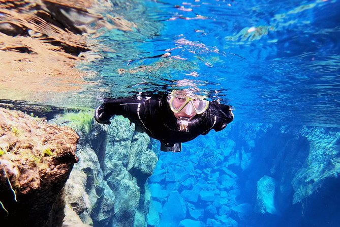 Silfra Drysuit Snorkeling with Free Photos - Meet on Location - Meeting at the Silfra Adventure Vikings spot in Thingvellir