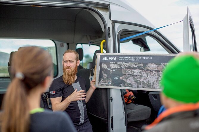 Silfra: Hot and Cold Snorkeling and Spa Tour - Self Drive - Gear-up at the heated changing van: Comfort starts before the water