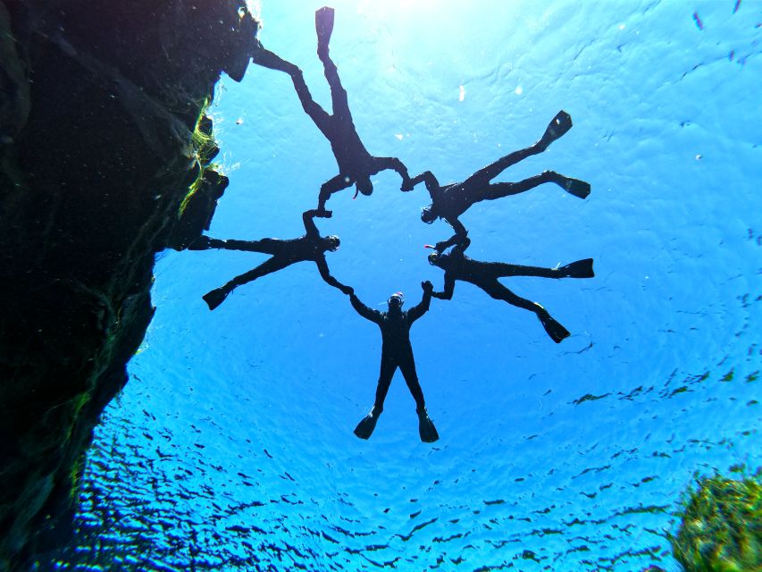 Silfra: Leidarendi Lava Caving & Snorkeling Tour with Photos - Silfra snorkeling: clear freshwater over a 60–63 m fissure