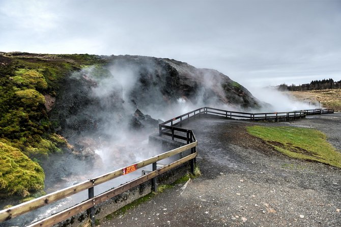 Silver Circle: Lava Cave, Waterfalls & Iceland Horses-Small Group - Glanni Waterfall: a short stop with the right kind of cold
