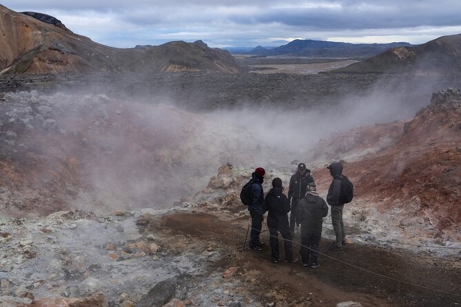 Small Group Landmannalaugar Hike and Hot Springs: Reykjavik/Hella - Brennisteinsalda Hot Springs: Soak Time with Temperature Control
