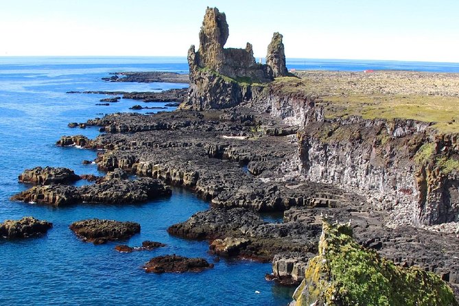 Snaefellsnes Peninsula. Private Day Tour from Reykjavik - Stop 1: Bjarnarfoss Waterfall and the Lava-to-Ocean Journey