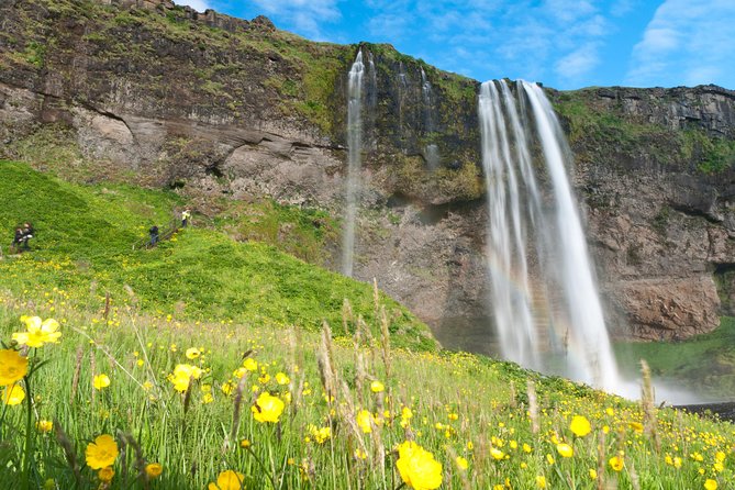 South Coast Sagas: Small Group Tour with Pick-up from Reykjavik - Skógafoss: big width, big drop, and a photo-friendly window