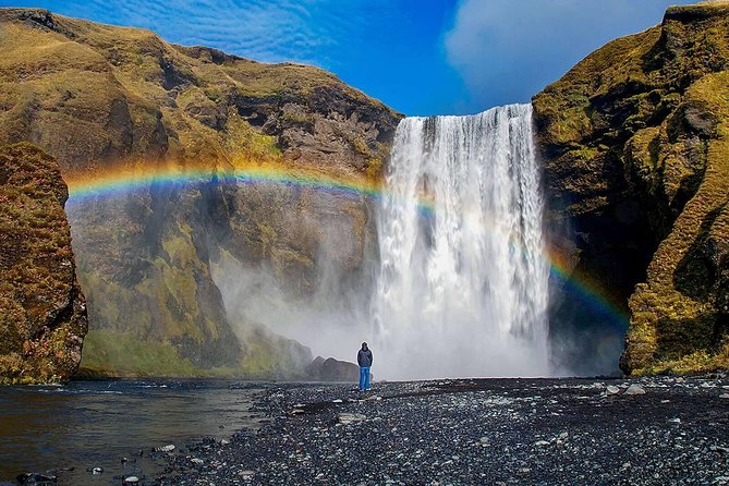 South Coast, Waterfalls and Black Beach Tour from Reykjavik - Volcano views and the 2010 ash cloud story on the drive