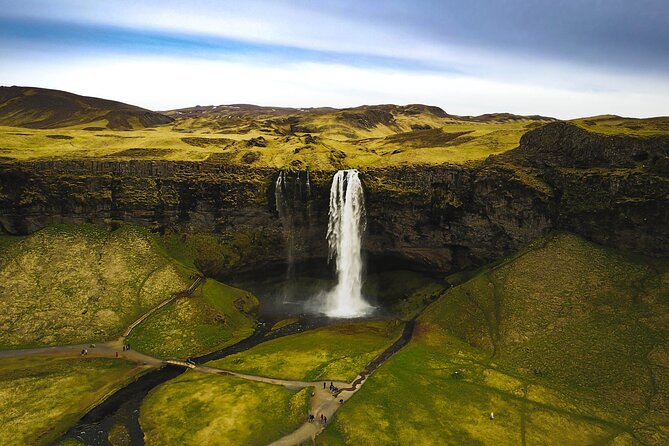 South Coast, Waterfalls and Black Sand Beach (Small Group Tour) - Reynisfjara Black Sand Beach: Basalt Columns and Reynisdrangar Rocks