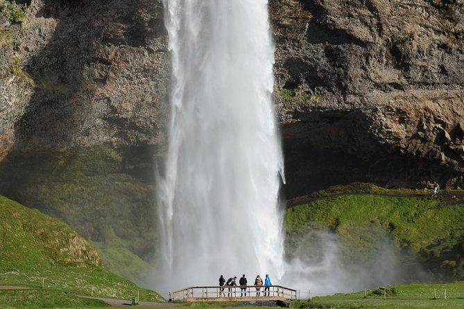 South Coast, Waterfalls and Vík village from Reykjavik - Seljalandsfoss: The one stop that rewards raincoats