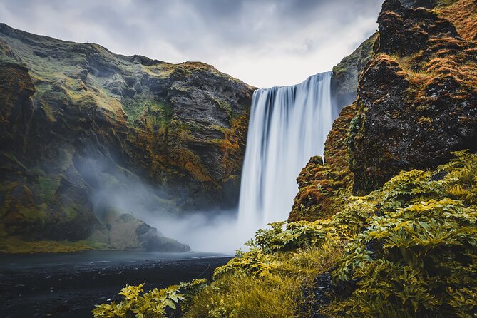 South Iceland Small Group Tour from Reykjavík with Sky Lagoon Spa - Skógafoss waterfall: power, views, and optional stairs