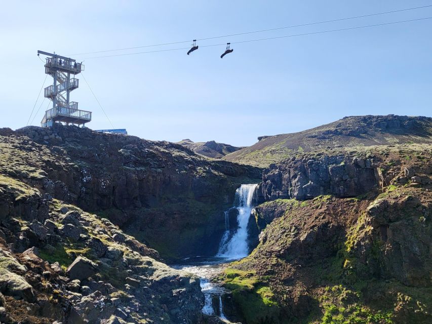 The Falcon : Superman ride with Mega Zipline Iceland - The Falcon Superman Ride: headfirst zipline thrills that feel like real flight