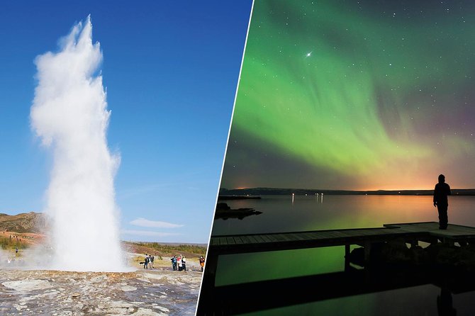 The Golden Circle & Northern Lights Guided Combo tour - A full Iceland day: Golden Circle by day, aurora by night