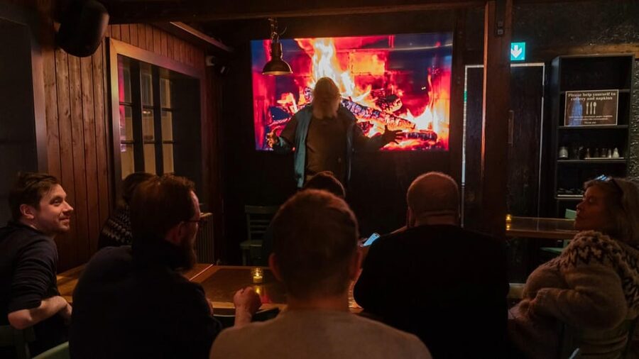 The Icelandic Storyteller - Price and value: what $66 buys in a 90-minute, drink-included show