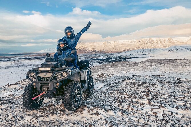 Twin Peaks ATV Iceland Adventure from Reykjavik - Entering the route: from paved roads to Lake Hafravatn