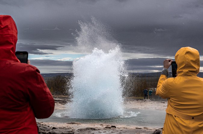 Unforgettable Full-Day Golden Circle Private Tour from Reykjavík - Stop 2: Geysir and Strokkur’s routine eruptions