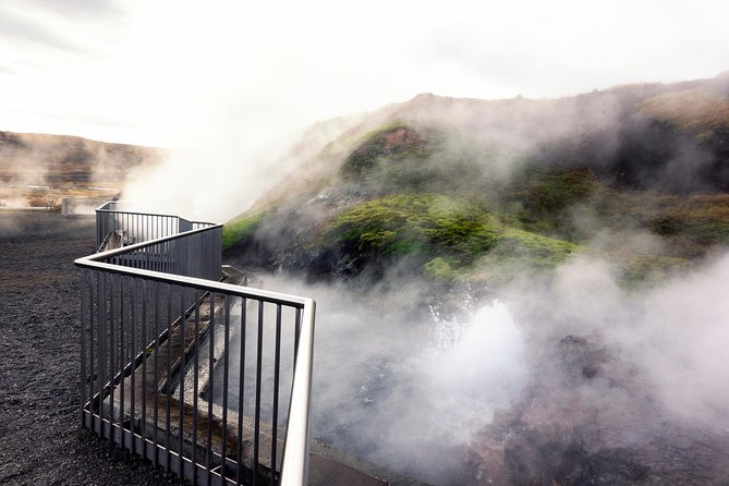 Unique West Iceland and Krauma SPA tour by minibus - Deildartunguhver Thermal Spring: The Raw Power Moment