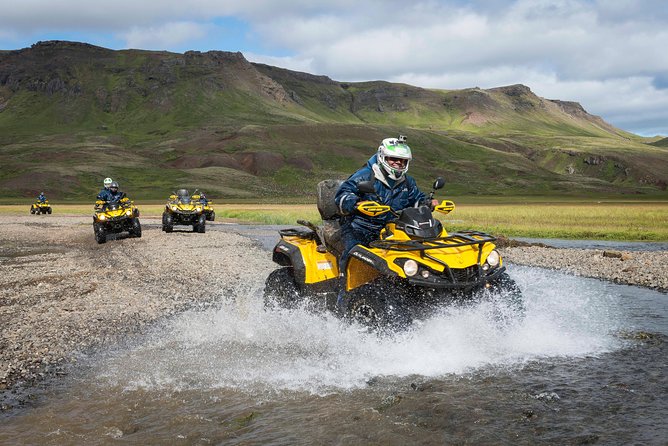 Volcanic Springs ATV adventure from Reykjavik - The Geothermal Exhibition: context between rides